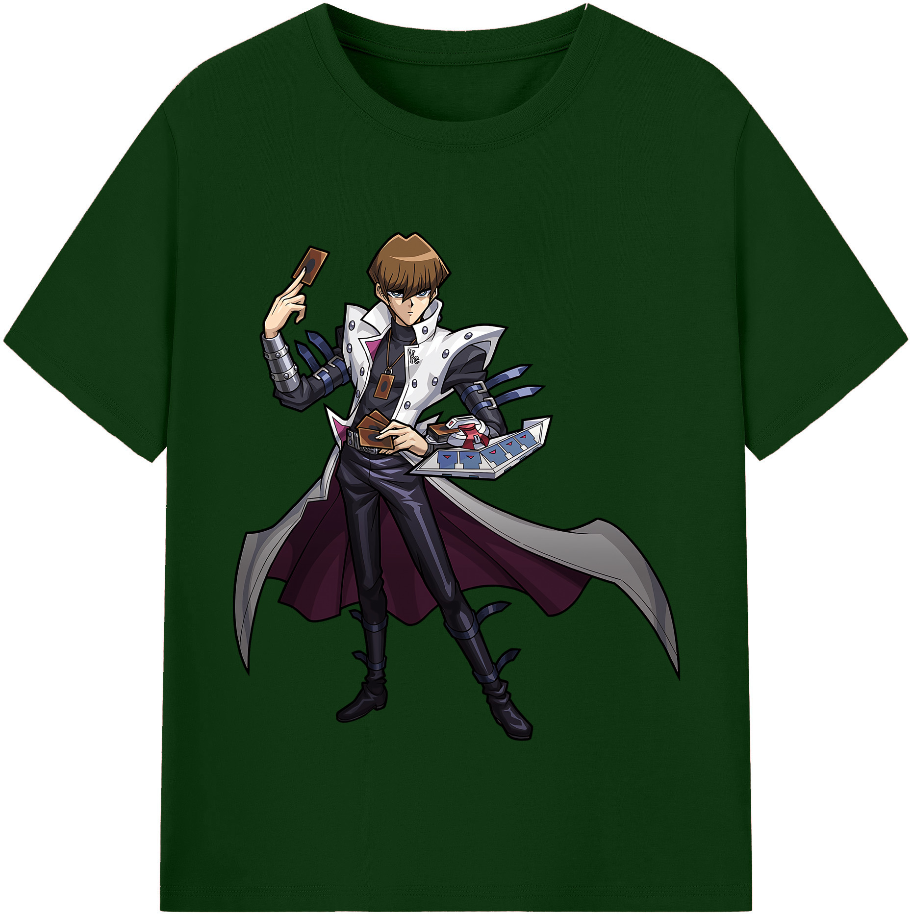 （画像用） 遊☆戯☆王 Yu-Gi-Oh! 綿100％半袖Tシャツ（フロントプリント）